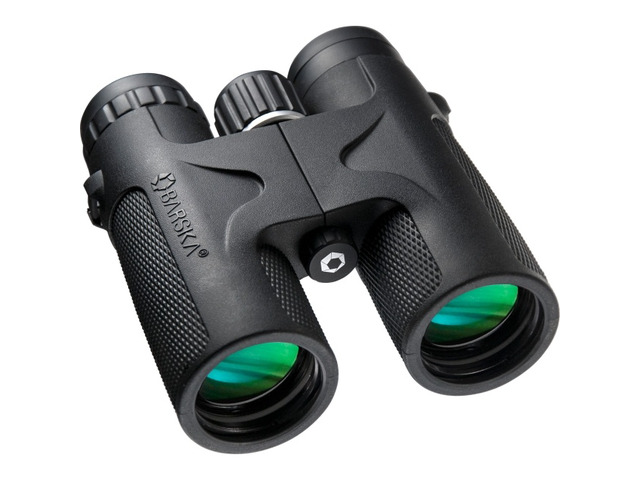 Barska 12x42 WP Blackhawk Green Lens Binoculars Black AB11840