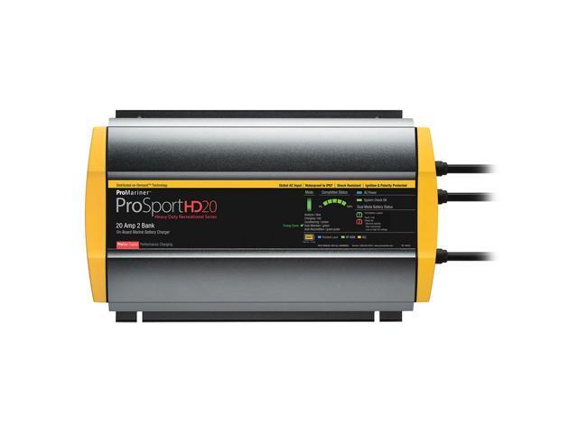 PROMARINER PROSPORT HD 20 GEN4 20 AMP 2 BANK BATTERY CHARGER
