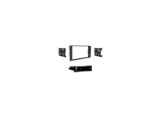 Metra - Dash Kit for Select 2004-2013 Audi A3 DIN DDIN - Black - image 6