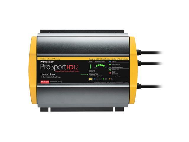 PROMARINER PROSPORT HD 12 GEN4 12 AMP 2 BANK BATTERY CHARGER