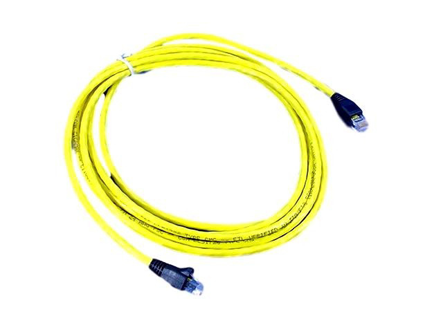 Leviton Yellow Cat 5e 10 ft Ethernet Patch Cord Network Cable Booted 5G455-10Y