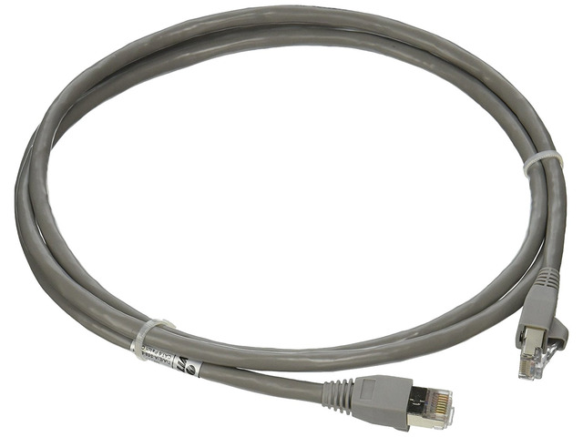 6S460-10S Cat 6 Shielded Patch Cord 10 ft. Long - Gray