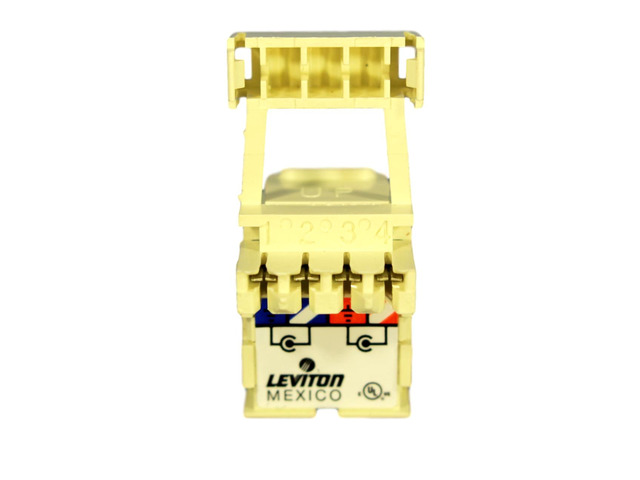 Leviton QuickPort RCA Connector