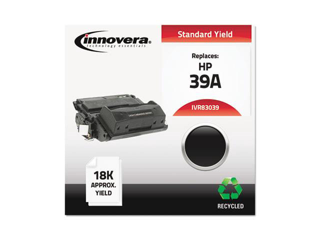Innovera Compatible Black Toner Cartridge (Alternative for HP 39A/Q1339A)