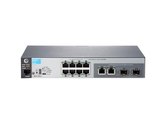 HPE Aruba 2530-8 - switch - 8 ports - managed - rack-mountable Network Switches