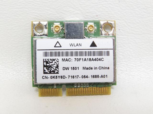 Genuine OEM Dell Vostro 3700 Series Broadcom Wireless Wifi Card Mini PCI DW1501 K5Y6D