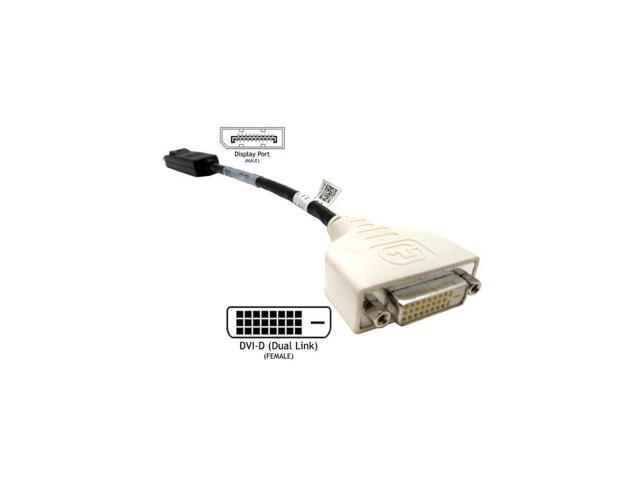 DELL 023Nvr Dp To Dvi (Display Port Dvi) Cable Adapter Dongle