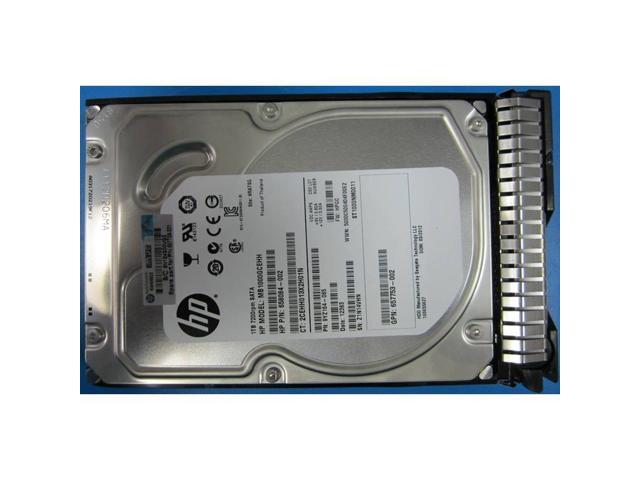 HP 657749-001 1Tb 7200Rpm 6G Sata Lff 3.5Inch Sc Midline Hard Disk Drive With Tray For Gen8 Server Series