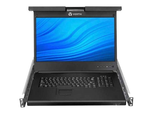 Vertiv Avocent LRA Rack Console 18.5 LCD Widescreen 16-Port Keyboard with Touchpad - image 4