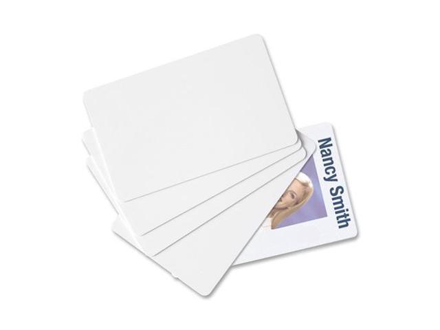 Baumgartens Blank ID Cards CR80 Size 30 mil 2-1/8'x3-3/8' 100/PK WE 80300