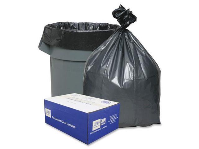 Platinum Plus Can Liner Super Hexene Resin 55-60gal 1.55 Mil 39 x 56 50/Carton