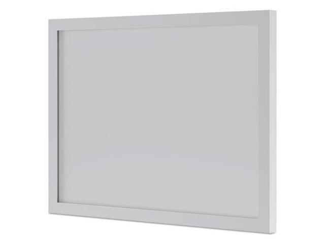 Basyx by HON 72' BL Series Desk Glass Modesty Panel - Contemporary - 72' Width x 0.8' Depth x 27' Height - Glass - Silve