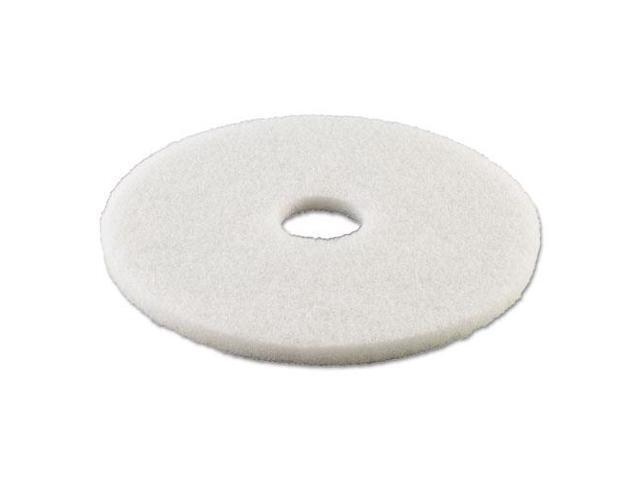 Standard 21-Inch Diameter Polishing Floor Pads, White BWK4021WHI