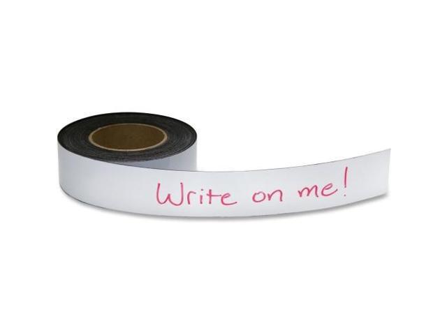 Baumgartens Magnetic Labeling Tape 2'x50' Roll White 66152