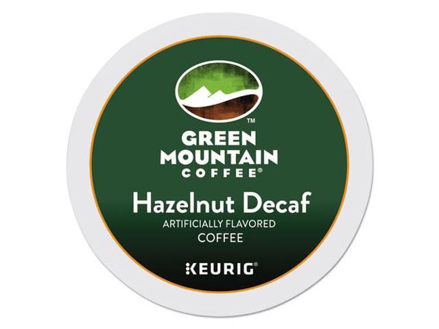 Green Mountain Coffee Roasters Hazelnut Decaffeinated Coffee, Keurig Single-Serve K-Cup Pods, Light Roast Coffee, 24 Count/Box