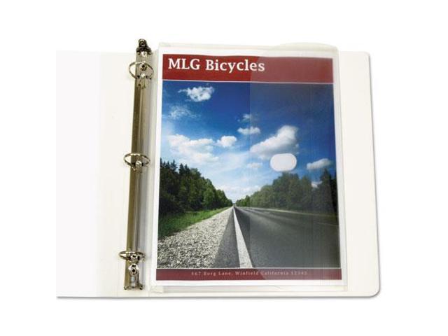 C-Line Poly Binder Pockets, 11 1/2 X 9 1/4, Clear, 5/Pack 57537