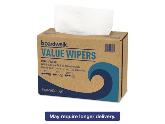 Boardwalk DRC Wipers White 9 1/3 x 16 1/2 900/Carton V030IDW2