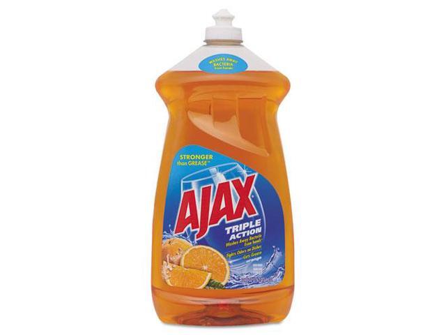 Ajax Dish Detergent Liquid Antibacterial Orange 52 oz Bottle 49860