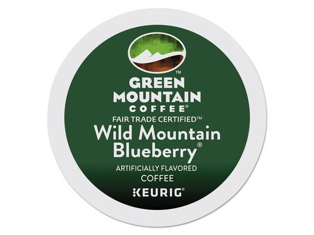 Green Mountain Coffee Roasters Wild Mountain Blueberry Coffee, Keurig Single-Serve K-Cup Pods, Light Roast Coffee, 24 Count/Box