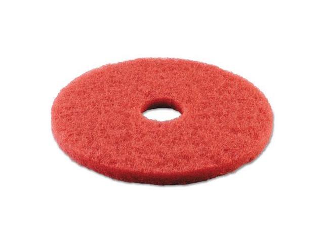 Standard 15-Inch Diameter Buffing Floor Pads, Red BWK4015RED