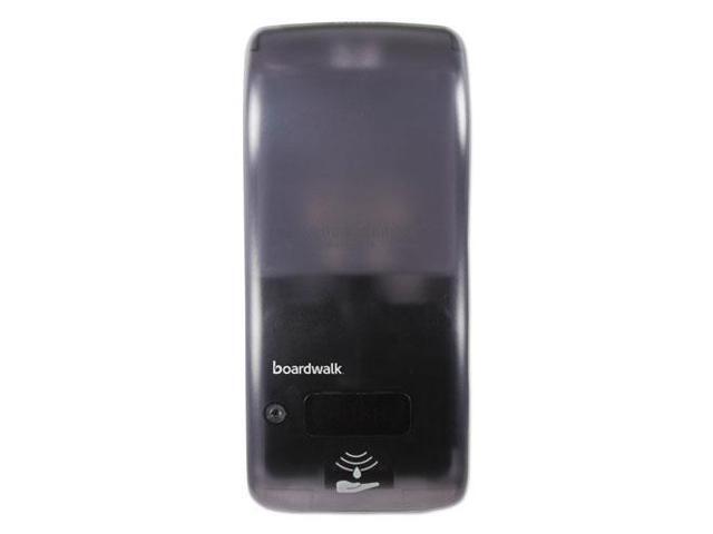 Rely Hybrid Liquid Soap & Hand Sanitizer Dispenser, 900ml, Black, 12'x5.5'x4'