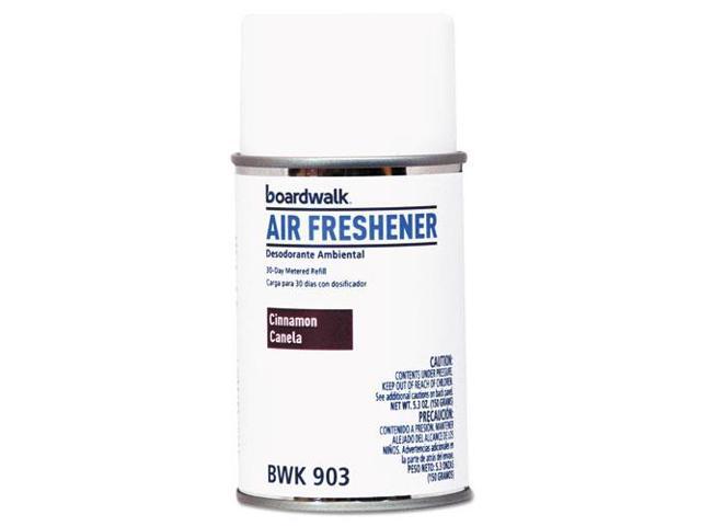 Metered Air Freshener Refill, Cinnamon Sunset, 5.3 oz Aerosol, 12/Carton BWK903