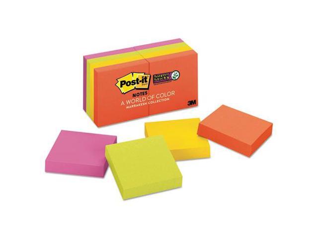 Post-it Pads in Marrakesh Colors 2 x 2 90-Sheet 8/Pack 6228SSAN
