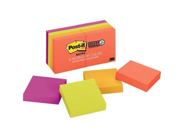 Post-it Pads in Marrakesh Colors 2 x 2 90-Sheet 8/Pack 6228SSAN