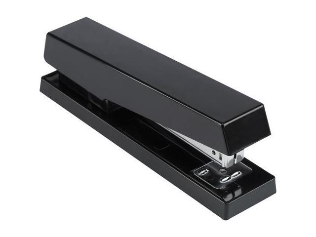Business Source Desktop Stapler 3-1/2' Throat 20 Sht /210 Staples Cap. BK 65648