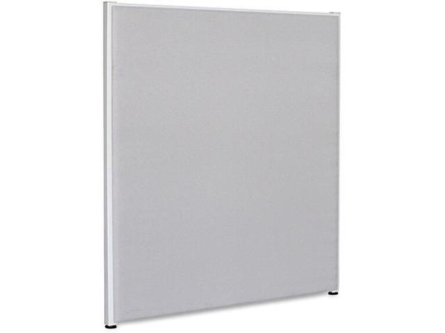 Lorell Gray Fabric Panel - Fabric, Steel - Gray LLR90268