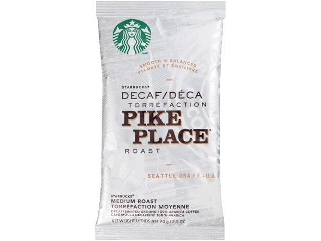 Coffee, Pike Place Decaf, 2 1/2 oz Packet, 18/Box