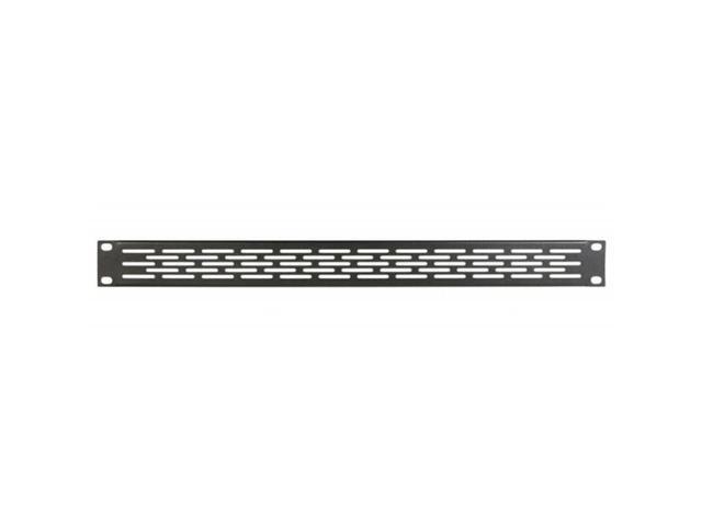 On-Stage RPV1000 1U Vented Rack Panel, Black
