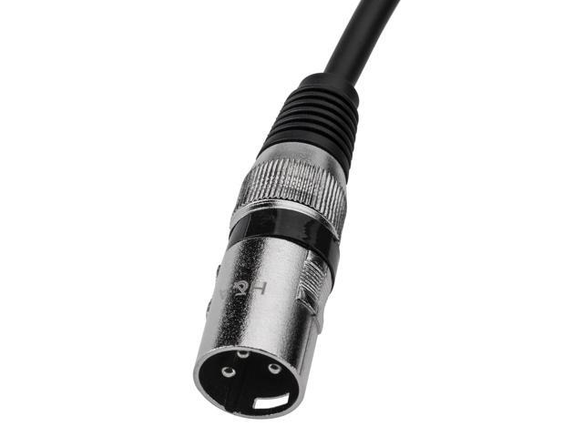 H & A Value Series XLR M to F Professional Microphone Cable - 25'