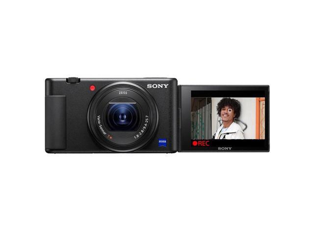 Sony - ZV-1 20.1-Megapixel Digital Camera for Content Creators and Vloggers - Black - image 4