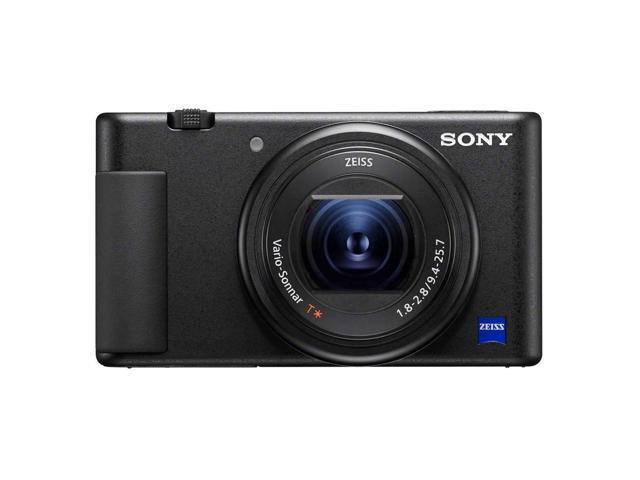 Sony - ZV-1 20.1-Megapixel Digital Camera for Content Creators and Vloggers - Black - image 2