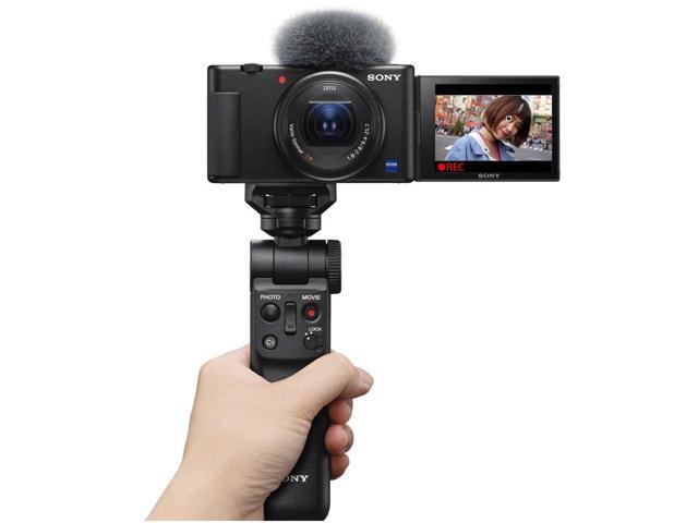 Sony - ZV-1 20.1-Megapixel Digital Camera for Content Creators and Vloggers - Black - image 3