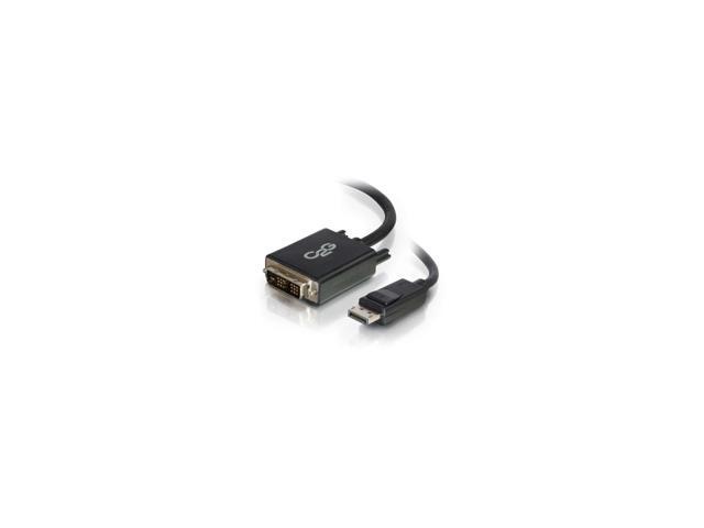 C2G DisplayPort (M) to Single Link DVI-D (M) Adapter Cable. 6 ft - Black - image 10