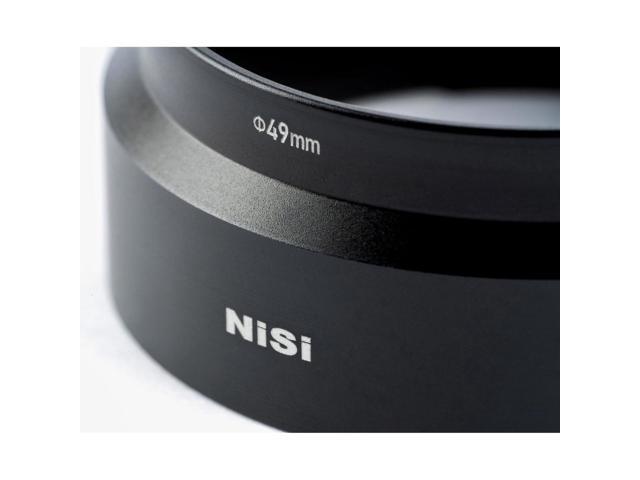 NiSi 49mm Filter Adapter with Silver Lens Ring for Ricoh GR3 Camera