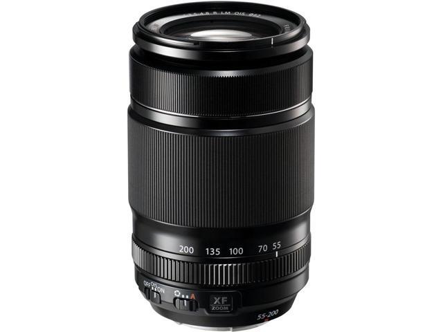 Fujifilm XF 55-200mm f/3.5-4.8 R LM OIS Lens, Bundle with 62mm Filter Kit, Mac Software Kit and Lens Shade