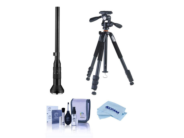 Venus Laowa 24mm f/14 2x Macro Probe Lens with VEO 3 GO 235AB Tripod & Acc Kit