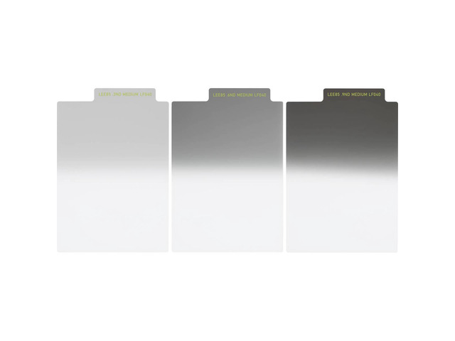 Lee Filters LEE85 85x115mm Neutral Density Medium Grad Resin Filter Set