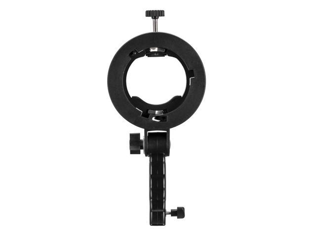 Glow GRIPLITE X S-Type Bracket Pro Bowens Mount Holder for Round Speedlite Flashes