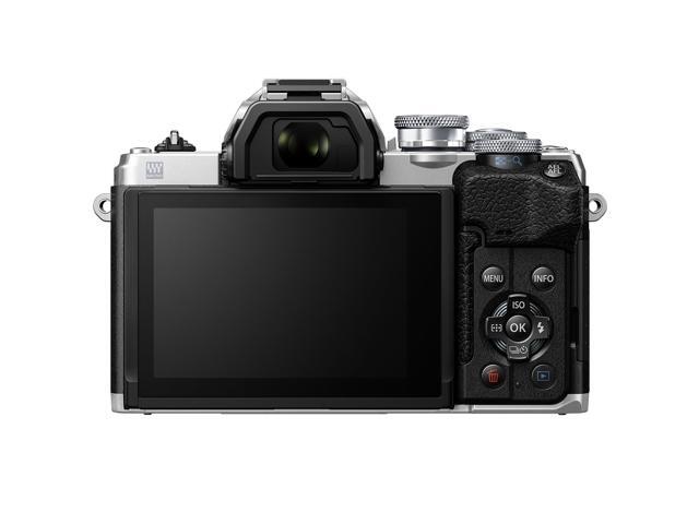Olympus - OM-D E-M10 Mark IV 4K Video Mirrorless Camera (Body Only) - Silver - image 5