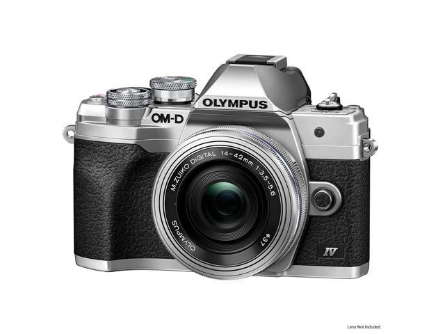 Olympus - OM-D E-M10 Mark IV 4K Video Mirrorless Camera (Body Only) - Silver - image 4