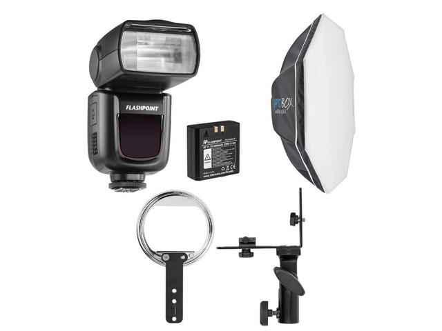 Westcott Flashpoint Zoom Li-ion R2 TTL For Nikon - Bundle with Westcott Octa Softbox