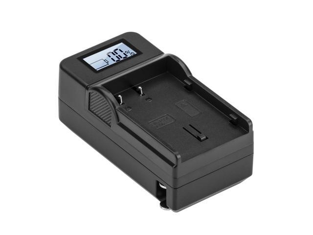 Green Extreme Compact Smart Charger with LCD Screen for Pentax D-LI90