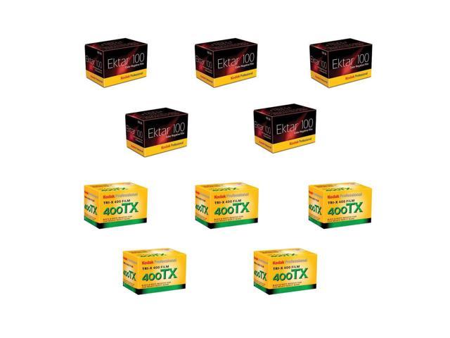Photos - Camcorder Kodak 5x Ektar 100 Color Negative Film 35mm 36 With 5x  Tri-X Pan 400 