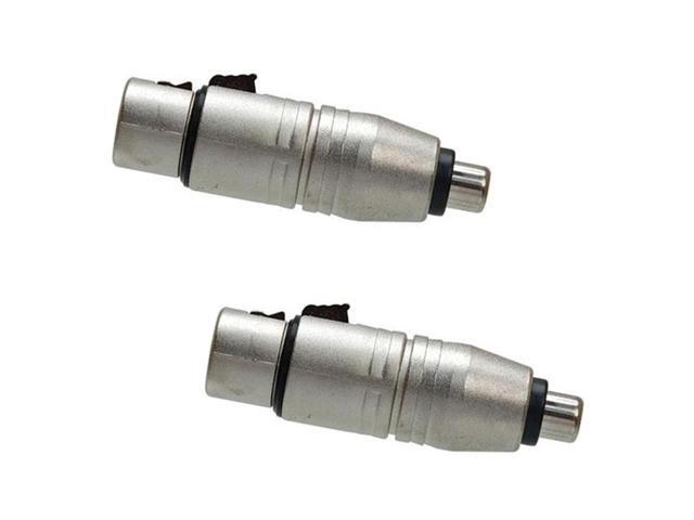 Hosa Technology 2x GXF-132 Analog Audio Adaptor RCA to Female 3-Pin XLR Adaptor