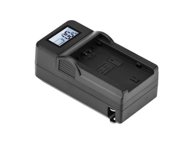 Green Extreme Compact Smart Charger with LCD Screen for Sony NP-FZ100