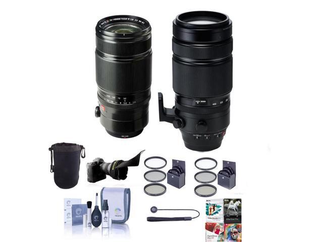 Fujifilm XF 2 Lens Kit w/50-140mm F2.8 & 100-400mm F4.5-5.6 Lenses w/Acc Bundle